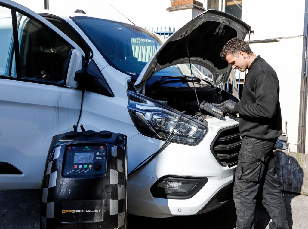 DPF cleaning company servicing diesel vehicles